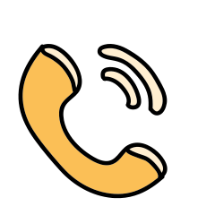 Cartoon phone icon